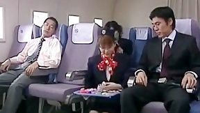airplane video: Maria takagi air hostess