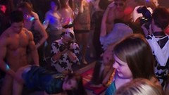 club video: European sexparty teens doing it doggystyle