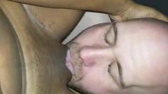 pussy eating video: White Guy Eating Married