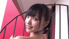 japanese softcore video: Sweet Japanese cutie demonstrates her slender frame for cam