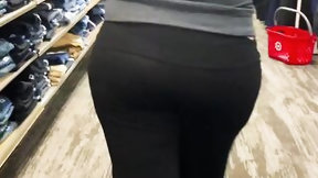 whaletail video: Whale Tail Large Ass Mother I'd Like To Fuck Shopping At Target