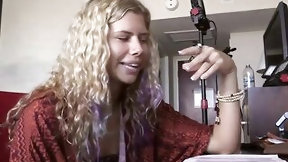 belgian video: Blonde Hippie Fucked and Facialed