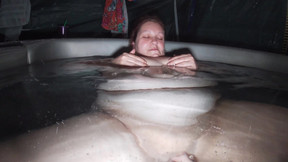 jacuzzi video: having some fun in the hot tub. NO SOUND
