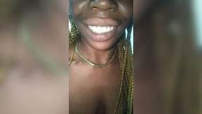 fisting video: She let bottle of water inside her vulgar cunt