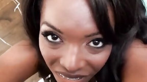 braces video: Reality Kings - Braced Faced Thicc Black GF gives a Busty Birthday Surprise