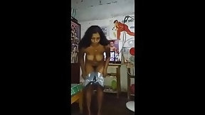 sri lankan video: Srilankan girl nude cam show