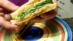 food video: My Gourmet Turkey Sandwich. Turn up the volume.