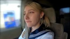 sailor video: Melody Marks creampied in japanese JK sailor uniform