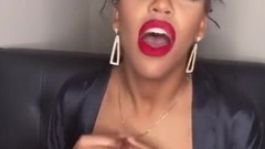 black butt video: Big Tit 'n Ass Ebony Slut Brings Valentine's Day JOI
