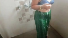 indian hot mom video: Indian Stepmom, Bathroom Sex