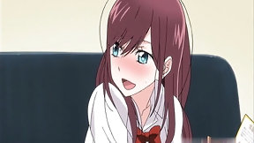 japanese animation video: HENTAI UNCENSORED - Pretty School Girl Fucked Hard By Her Teacher - Brunette