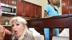3some video: Brazzers - Black Mystique Catches Juan & Sally D'Angelo Screwing & Guess What? That Babe Wishes To Join In