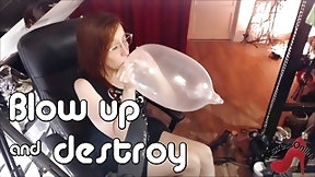 balloon video: Blow up and destroy!