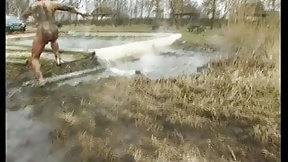 mud video: Extreme Rough Mud Sex Outdoors