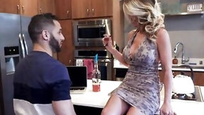 blonde milf video: MYLF - Sexy Blond Mother I'd Like To Fuck Gets Drilled Hard And Coarse By Stepson
