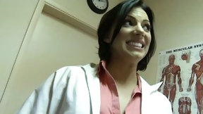 nurse video: Juelz Ventura is a sexy nurse who loves cock in her mouth