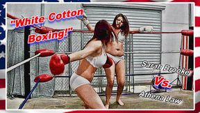 wrestling video: White Cotton Boxing!