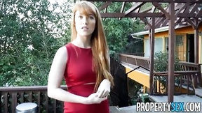 realtor video: PropertySex - Sexual favors from redhead real estate agent
