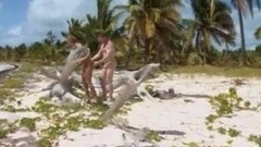 erotic video: beach sex