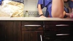 delivery guy video: Wife is fucked by delivery man