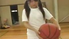 basketball video: jap schoolgirl basketball practice 01