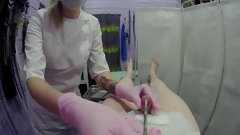 clinic video: POV sounding from a tender nurse