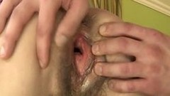 gaping hole video: Hairy granny gets her gaping hole fucked