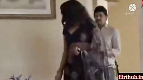 indian boobs video: Ghar Ki Sexy Nokrani Ko Pati Ke Boss Ne Choda