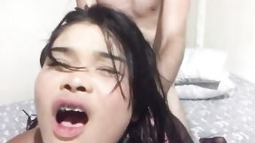 thai big ass video: Thai Teen give Oral, Deepthroat, Anal, Rimjob