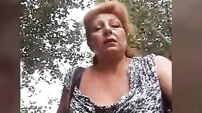 russian mature video: Russian older livecam in woods