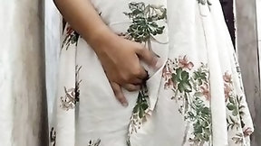 aged indian video: New married wife fingering in anal Desi wife hot Indian