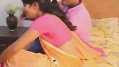 saree video: Hyderabadi Beautiful Saree Aunty Sex With Hot Boy
