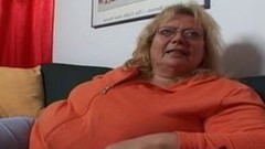 fat video: bbw granny at home