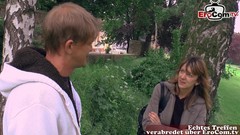german in public video: German girl next door at public pick up for fuck