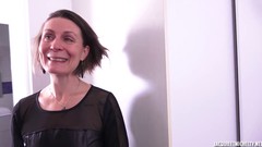 french anal sex video: Old French Anal Sex Hardcore DP Treesome Mom