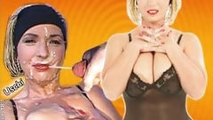 double penetration video: Killer Boobs, Buttocks & Cum!