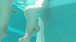 pool video: Meeting her at the pool at naked resort