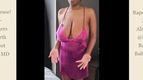 black butt video: Alberta Green – Gigantic African Breast Lover’s Dream