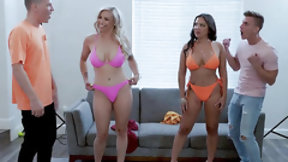 foursome video: Rion and Oliver gets intense with Demi and Lory