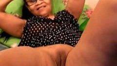 asian granny video: Pinay Granny 62 letting me inspect her bald pussy.