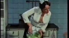european vintage video: Patricia Rhomberg Fucks An Umbrella! Yes, You Read Correctly.