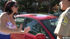 cop video: Casey Cumz   Beats Parking Ticket with Sex  1080p