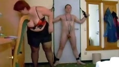 femdom video: Slave-play in hotel