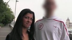 cash video: Euro gf cheating on her boyfriend for cash