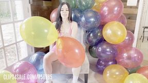 balloon video: Short Sit Pop By WIndow