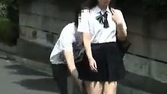 asian in public video: Japanese Schoolgirl Panties