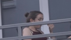 flasher video: Spy cute teen when she voyeur a big dick wank flash