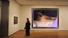 artistic video: Museum of naked ass art by Mark Heffron