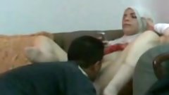 arab couple video: Amateur Arab couple fuck in the missionary pose after oral sex