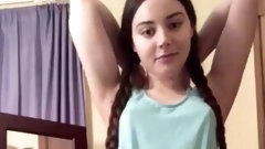 desi teen video: Super cute sexy Desi girl Stripping nude